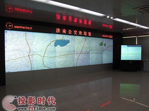 Vation巨洋显示墙系统主力全运会交通调度监控中心