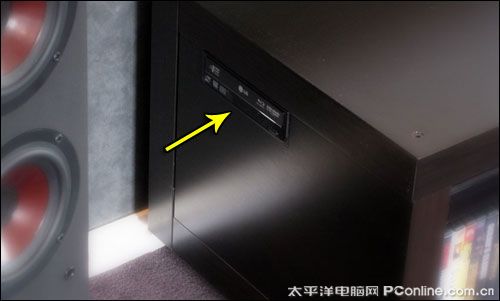 HTPC光驱独立安装在碟柜旁边 HTPC光驱独立安装在碟柜旁边