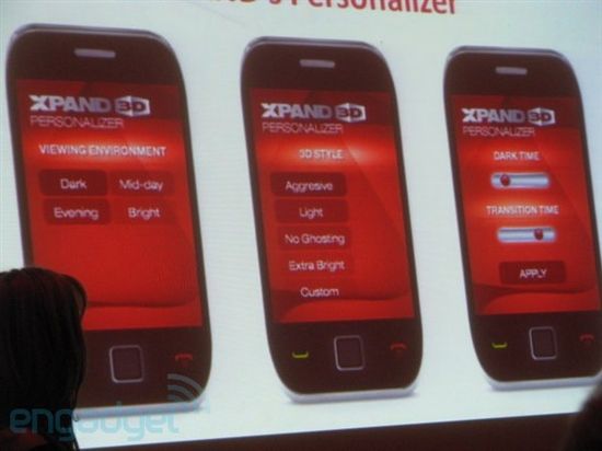 XpanD开发首款自定制通用3D眼镜