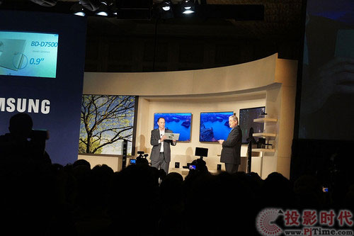 三星发布最薄3D蓝光机