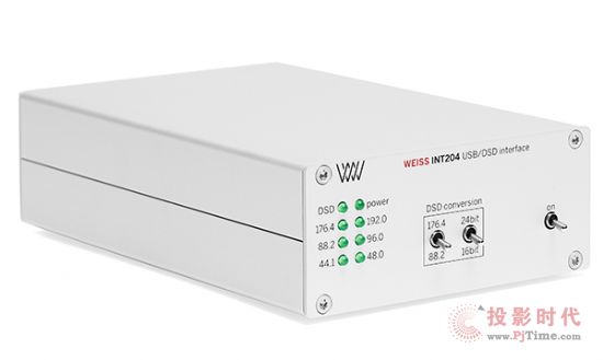 支援DSD播放:Weiss INT204 USB DDC