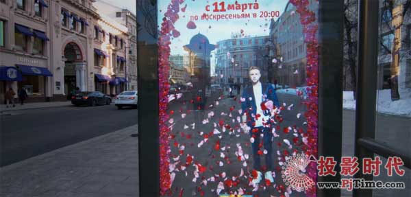 AR让与明星街头合影“So easy”