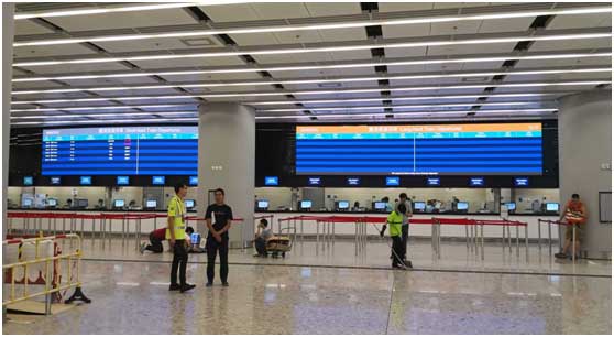 港铁开通在即,显示系统工程花落谁家?