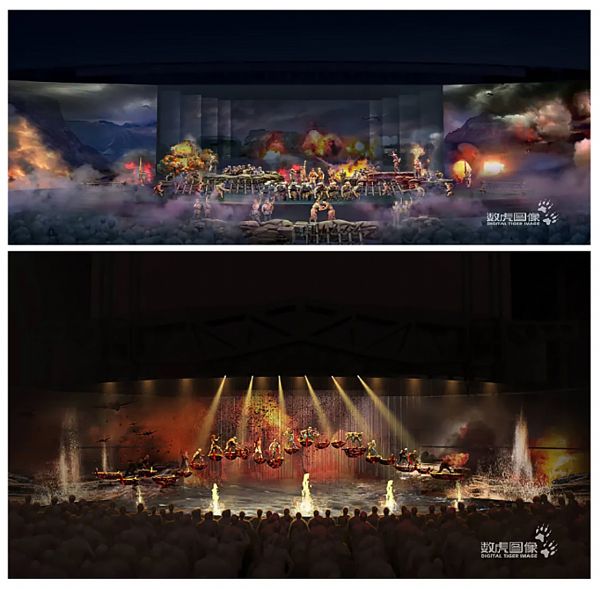 大型多媒体演艺《龙乡水里 贵秀》 一场沉浸式盛世欢歌