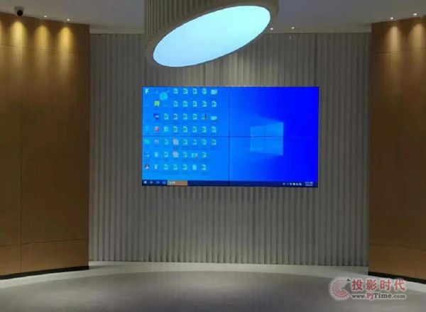 AOC拼接屏,为扬州海昌新材构设智慧化“企业窗口”