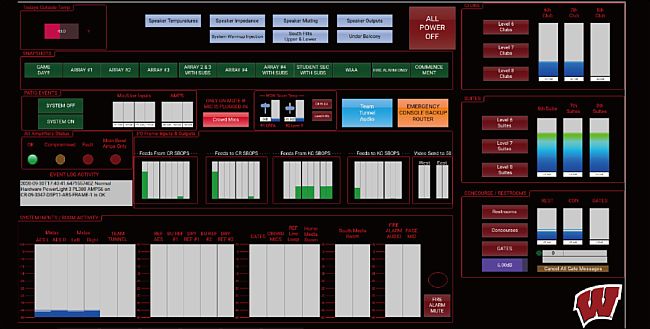 美国Camp Randall体育场升级为Q-SYS系统,带来优秀的音视频体验