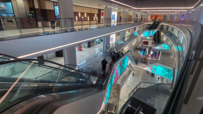 康硕展“水晶魔方”助力上海中信泰富广场焕新回归