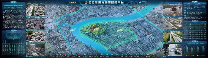 VTRON威创安保警卫数字孪生可视化