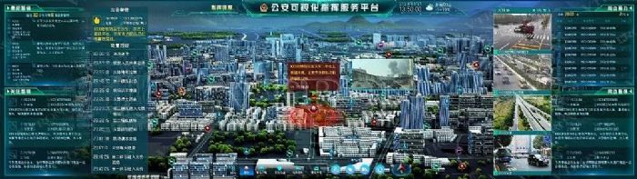 VTRON威创安保警卫数字孪生可视化