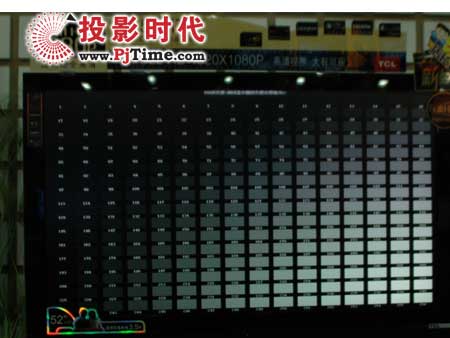 TCL L52M71F液晶电视灰阶测试