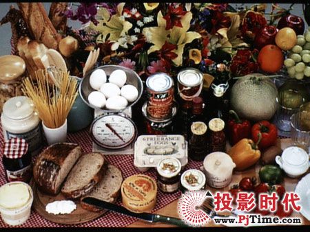 明基MP512ST色彩表现测试