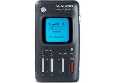 M-AUDIO?MicroTrack?2数字便携录音机