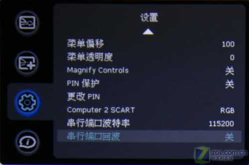 触摸按键设计 富可视IN3182投影评测