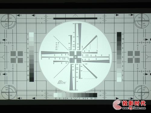 富可视IN3186投影机抗噪测试