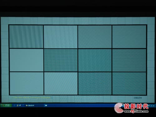 富可视IN3186投影机抗噪测试