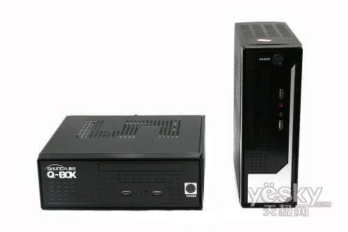 自己组建HTPC 顺达两款Q-BOX迷你机箱评测