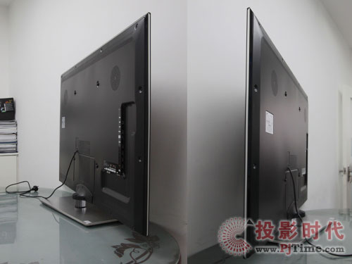 LED水晶 详评三星液晶电视UA55B8000外观赏析