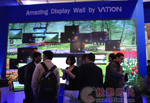 巨洋携大屏幕新品点亮Infocomm China 2009