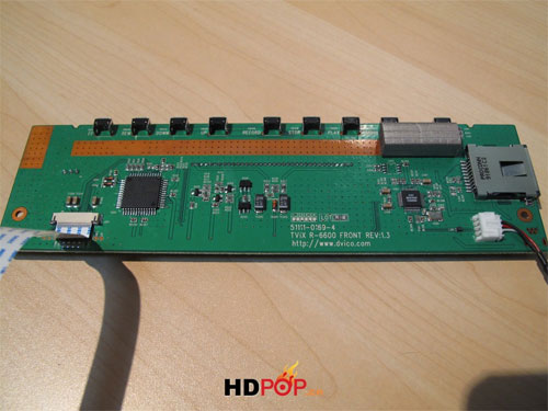 TViX M-6600N高清播放器拆解：VFD显示屏