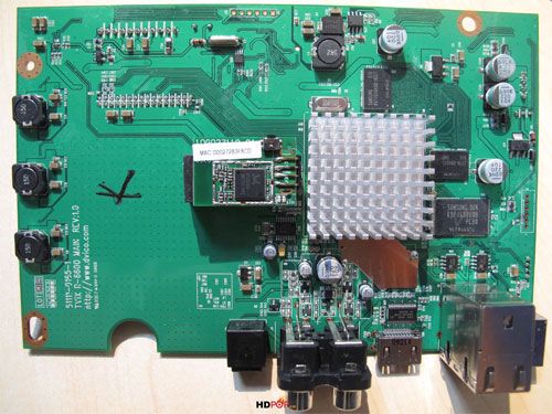 TViX M-6600N高清播放器拆解：主板