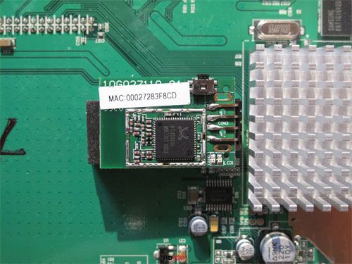 TViX M-6600N高清播放器拆解：主板