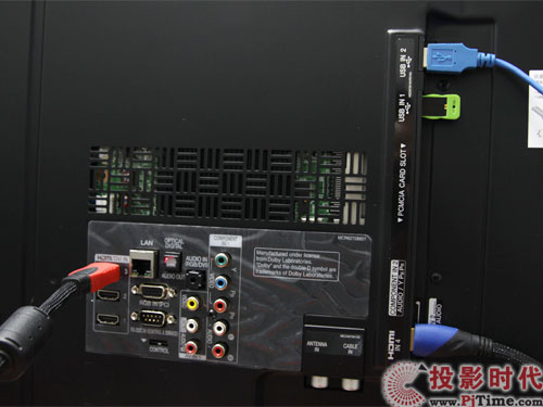 LG 55LX9500-CA电视接口