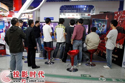 卖场体验3D电视魅力 等离子倍受青睐