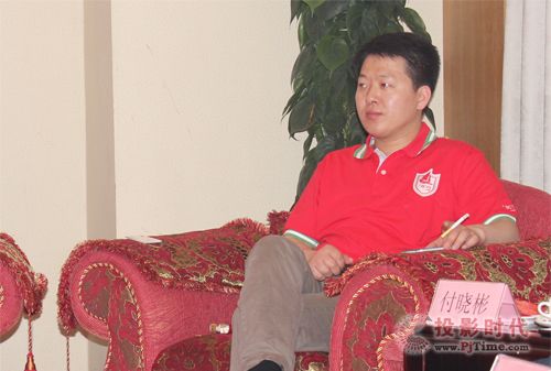 神州数码显示事业部营销总监付晓彬