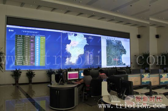 彩讯科技DLP拼接系统投入山东东营供电公司调度大厅使用