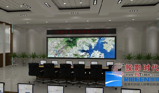 瑞屏DLP激光无缝大屏幕智能交通系统应用