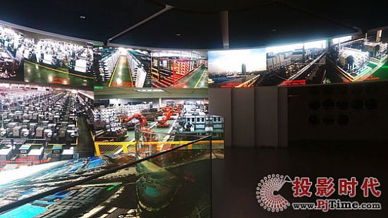 洲明小间距LED屏点亮巨石展厅，尽展巨石风采