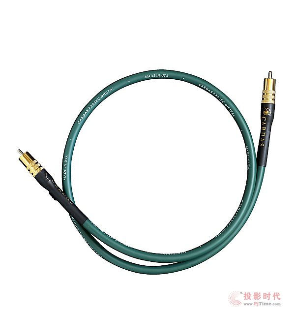 连端子也是75奥姆：Cardas Parsec Digital同轴数位线