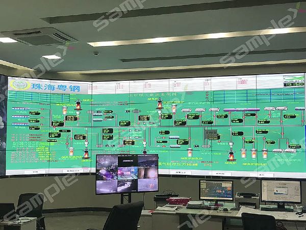 赛普科技助力珠海粤钢集团安全生产监控中心