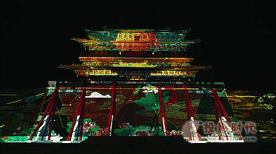 赢康为华谊兄弟（济南）电影小镇打造夜游主题光影秀