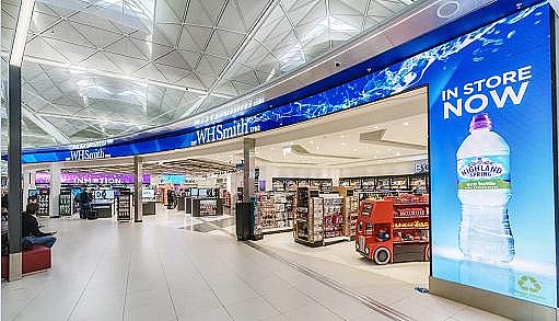 WHSMITH׶˹̹˹ص»µֻ澪,ýϢϵͳ,ֱ,ָʾdigital signage