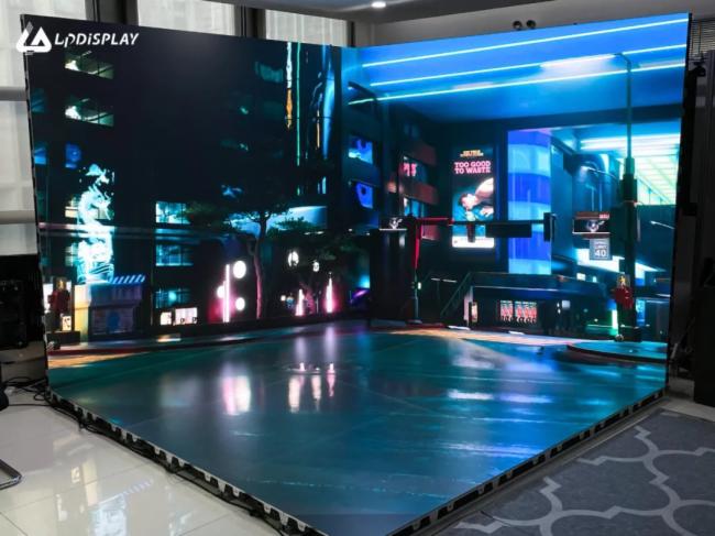 蓝普视讯大屏助力中传虚拟影像创作活动